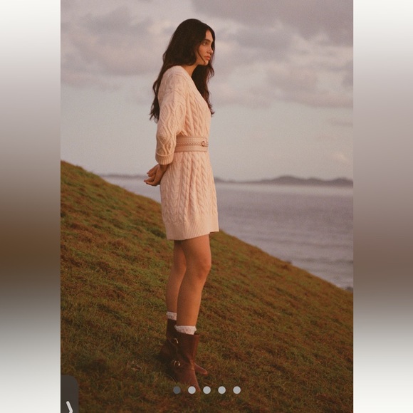 Anthropologie NWT Mare Mare Long-Sleeve Mini Jumper Dress size L. - Picture 1 of 8